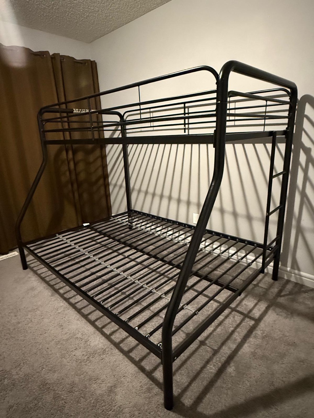 Black Metal Twin over Full Bunk Bed Frame - photo 5