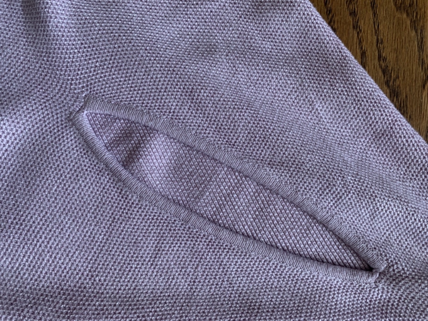 Lululemon Lavender Knit Poncho Sweater - Size OS - photo 3