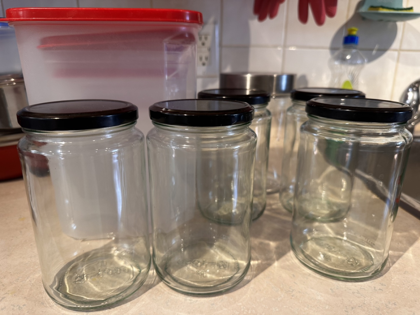 Glass Jars and Plastic Food Storage Containers - photo 5