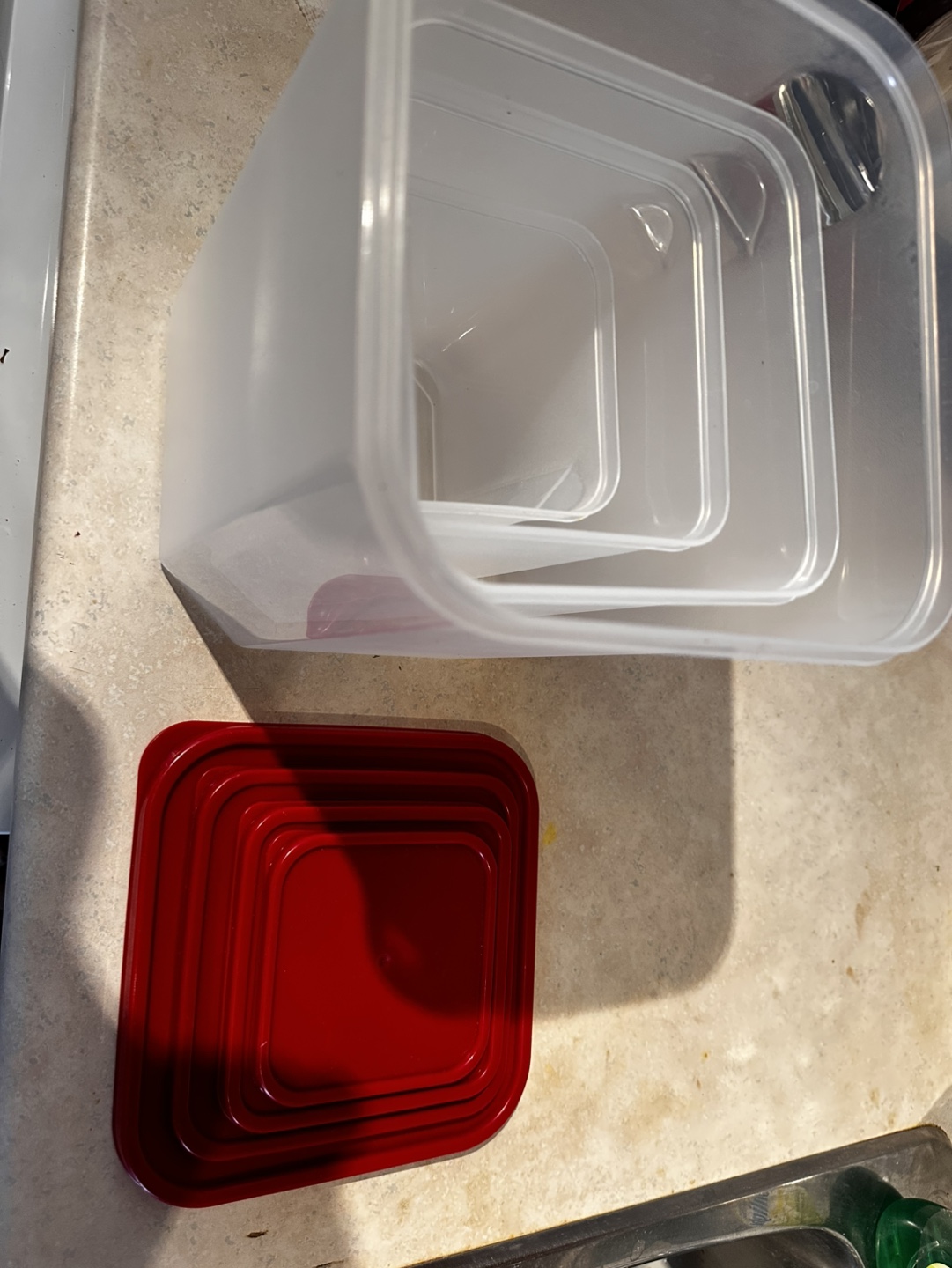 Glass Jars and Plastic Food Storage Containers - photo 2
