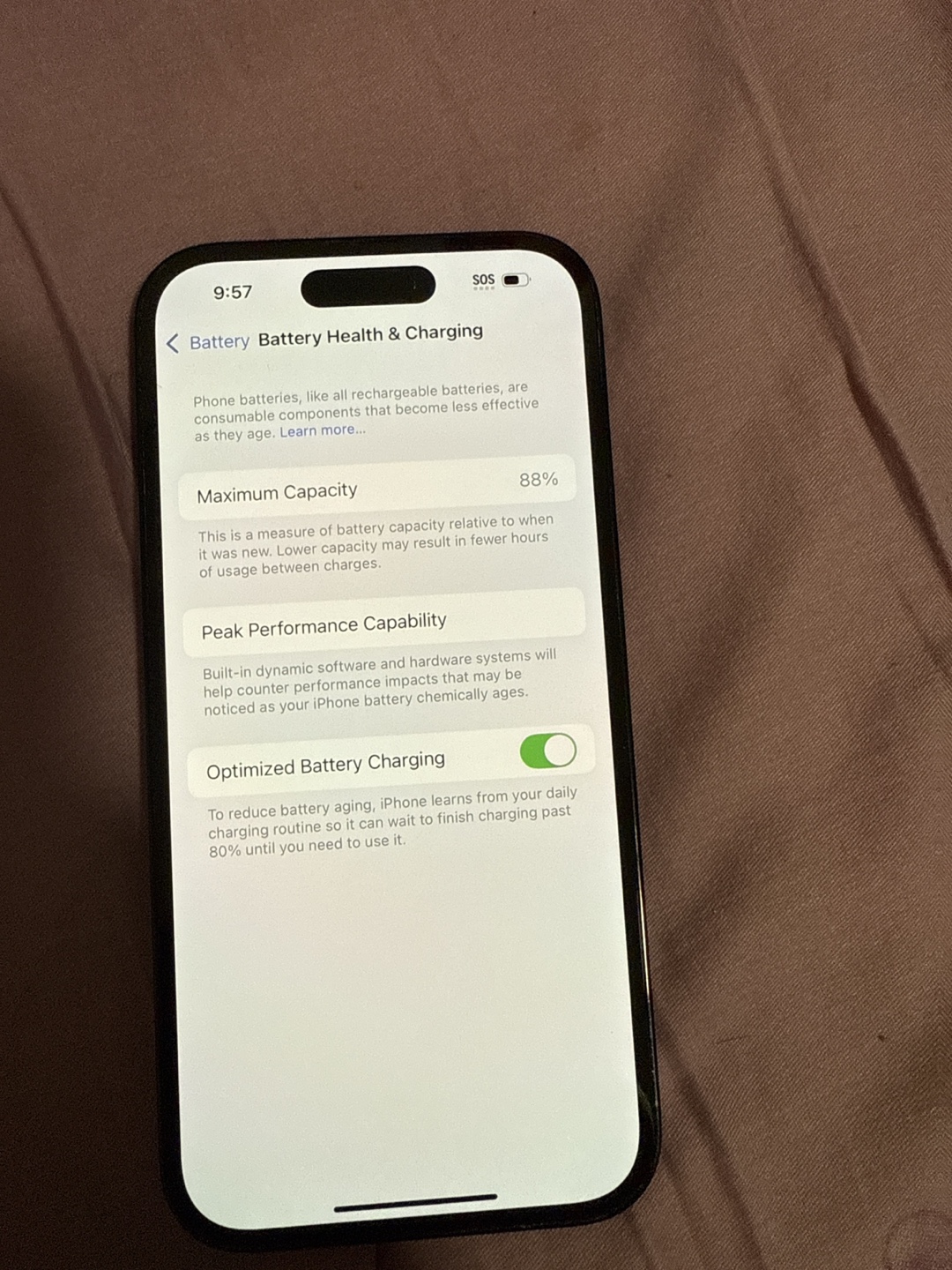 iPhone 14 Pro - Space black - 88% Battery Health - photo 4