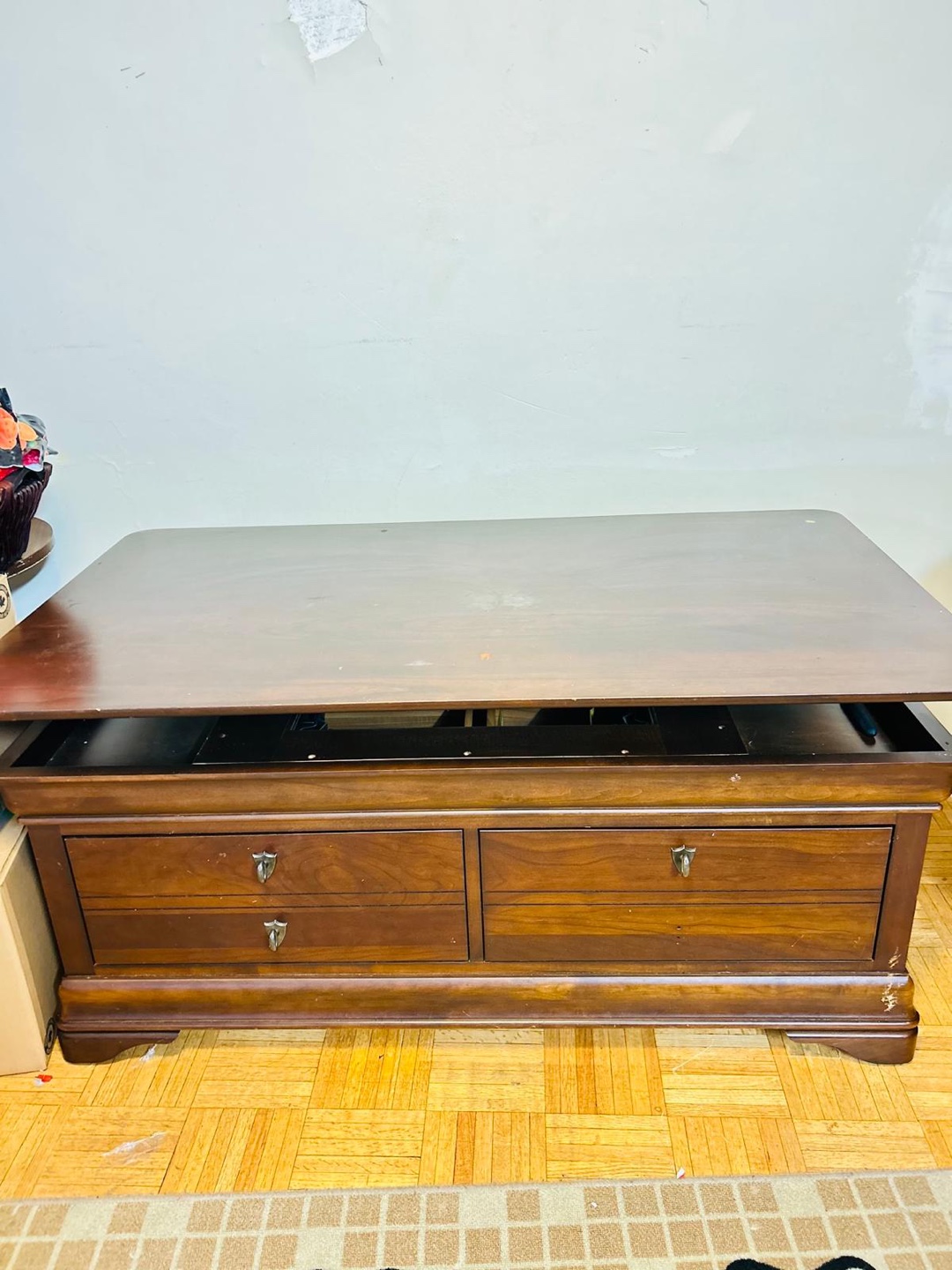 Lift-Top Coffee Table with Storage