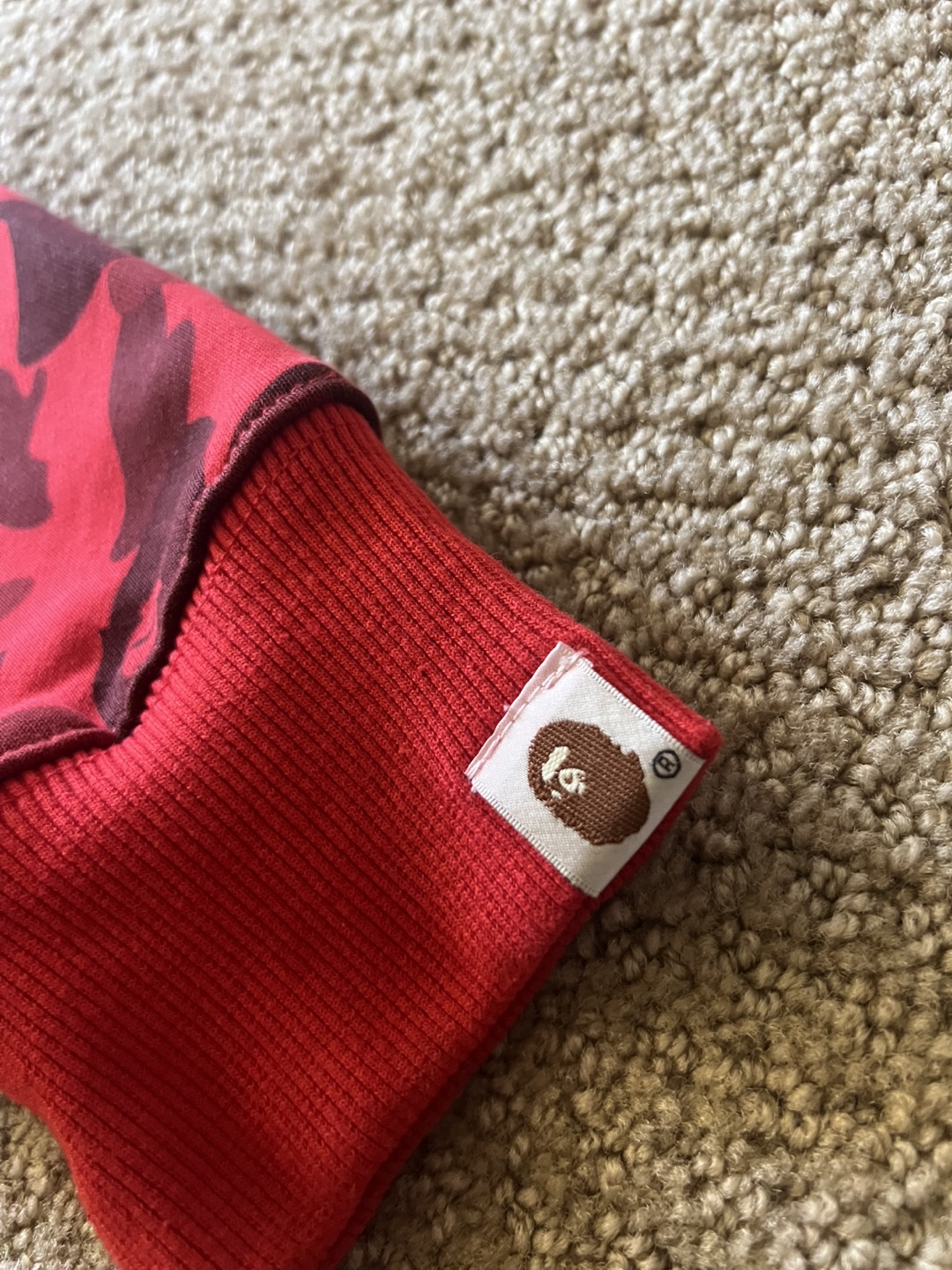 Red Bape Full Zip Large(With Tags) - photo 3