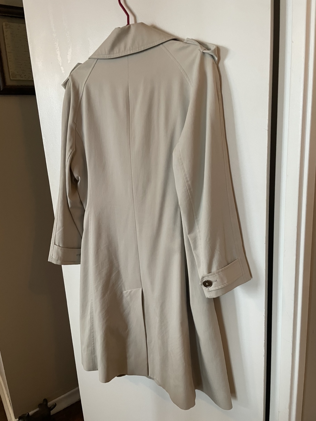 Beige Mallio Trench Coat