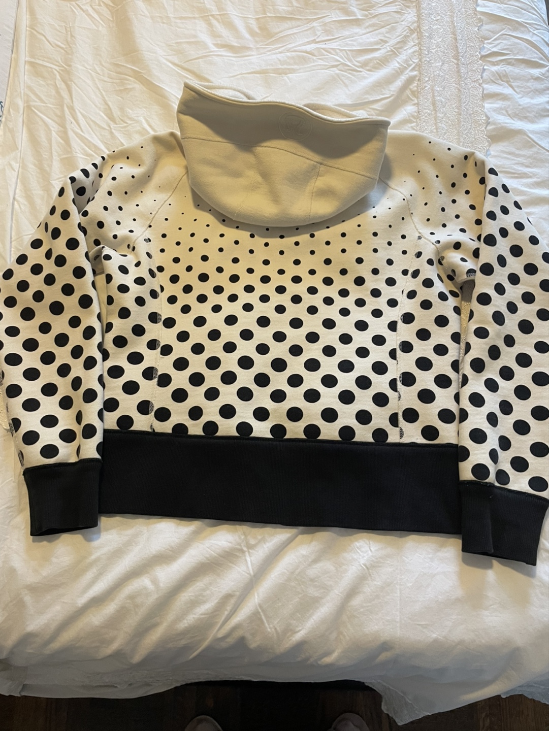 Lululemon Scuba Hoodie Zip Up - Polka Dot - photo 2