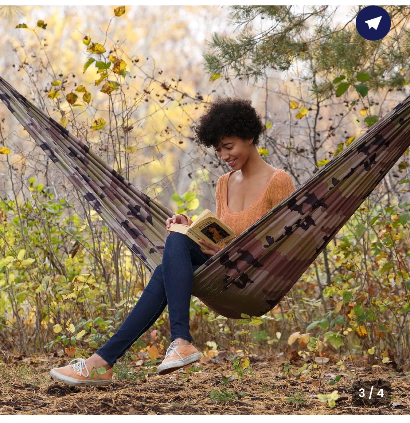 Coghlans Parachute Hammock - Camo - photo 2