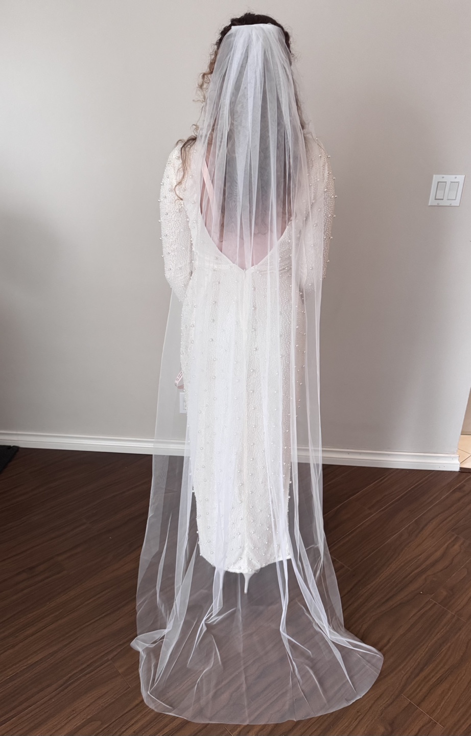 Ivory Wedding Veil - photo 5