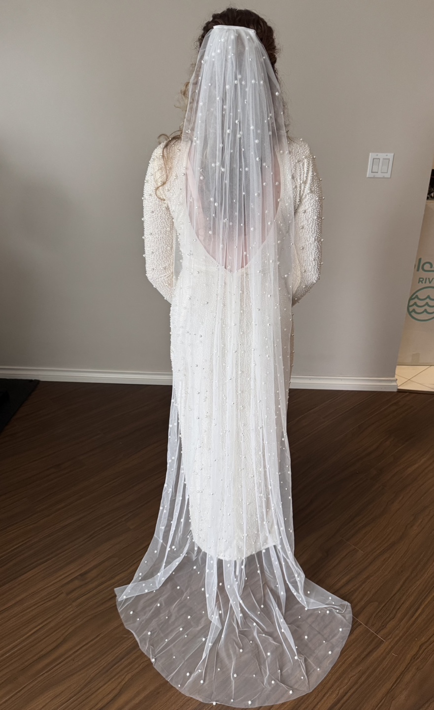 Ivory Wedding Veil - photo 4