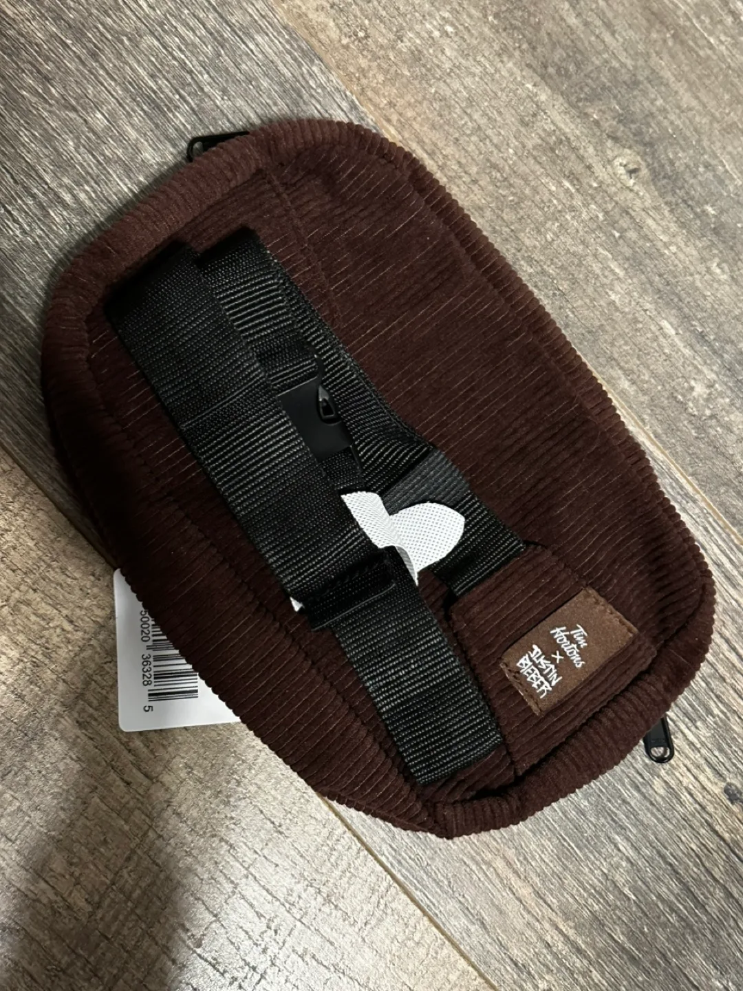 NEW Tim Hortons x Justin Bieber Tim Biebs Corduroy Waist Bag image indicator(5)