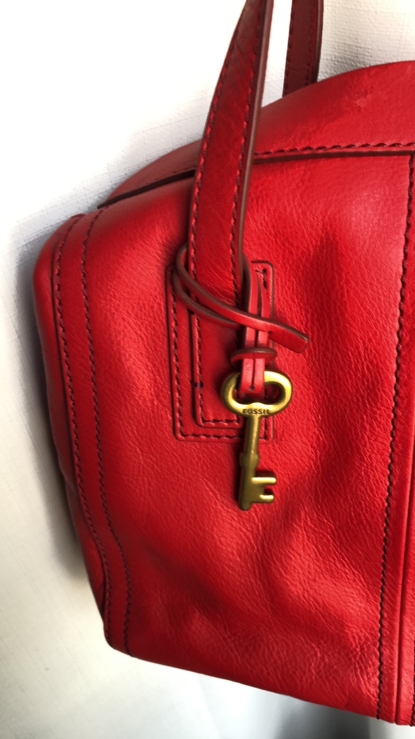 Fossil Red Leather Handbag - photo 2
