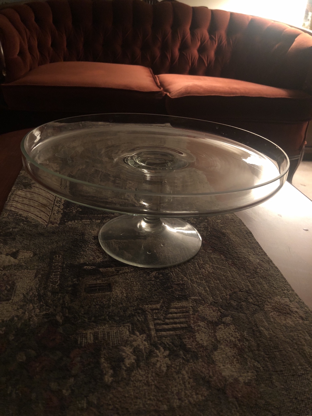 Glass Cake Stand