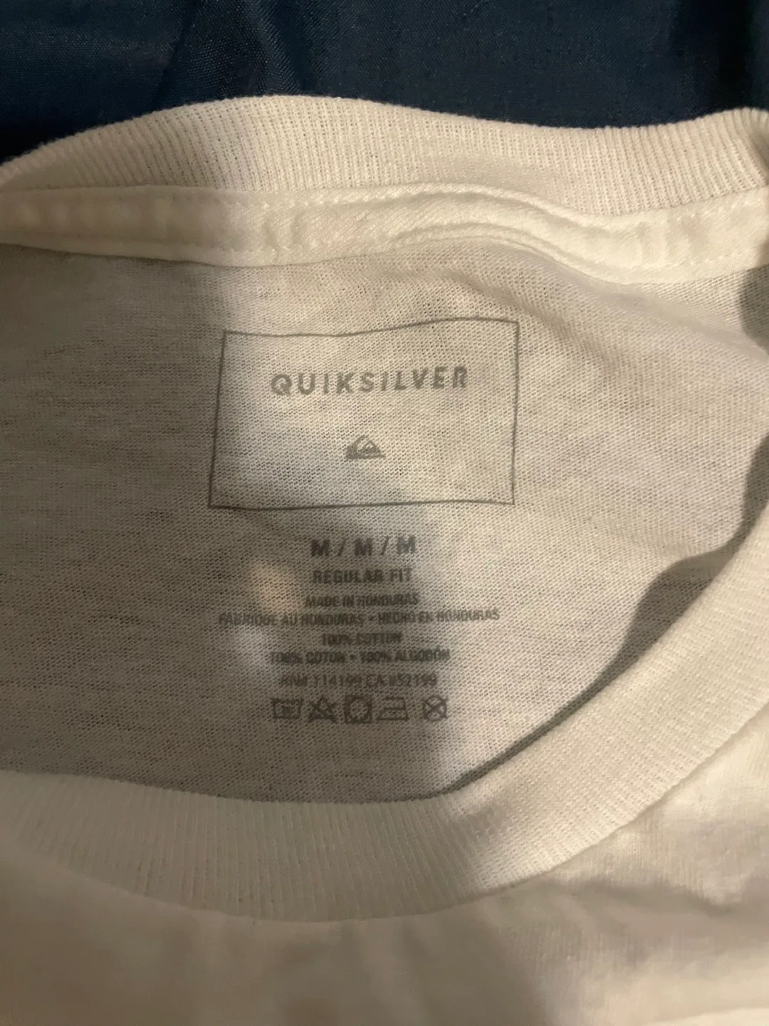 Quiksilver Men's White T-Shirt image indicator(5)