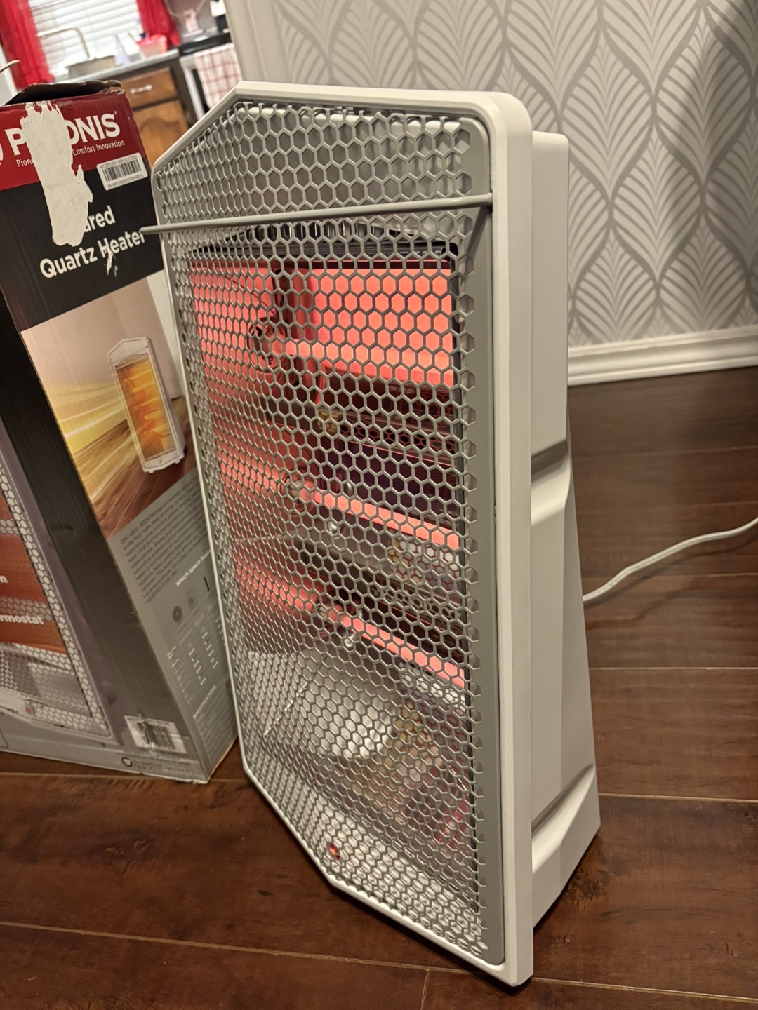 From Costco Pelonis Infrared Quartz Heater - photo 4