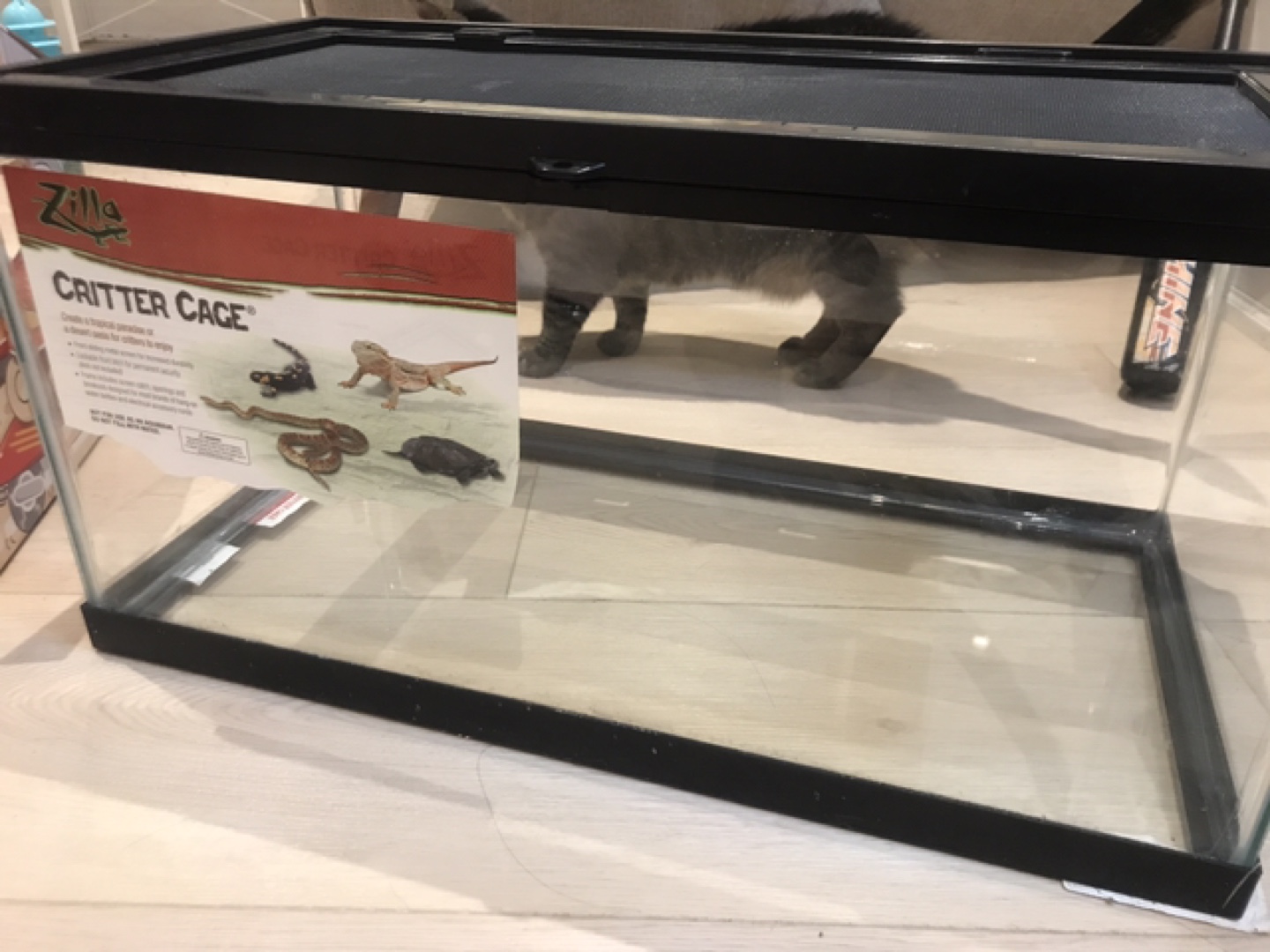 Zilla Critter Cage Reptile Habitat, 24x12x12", 15 gal - photo 2