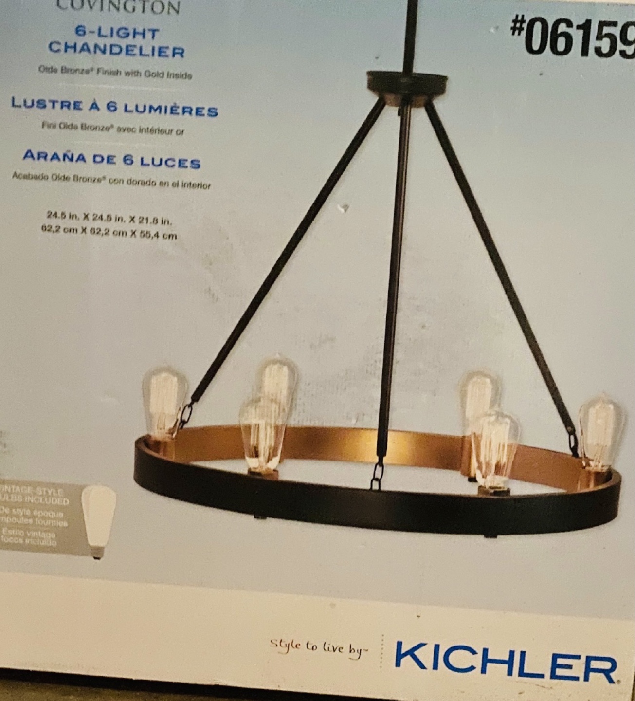 Kichler Covington 6-Light Chandelier