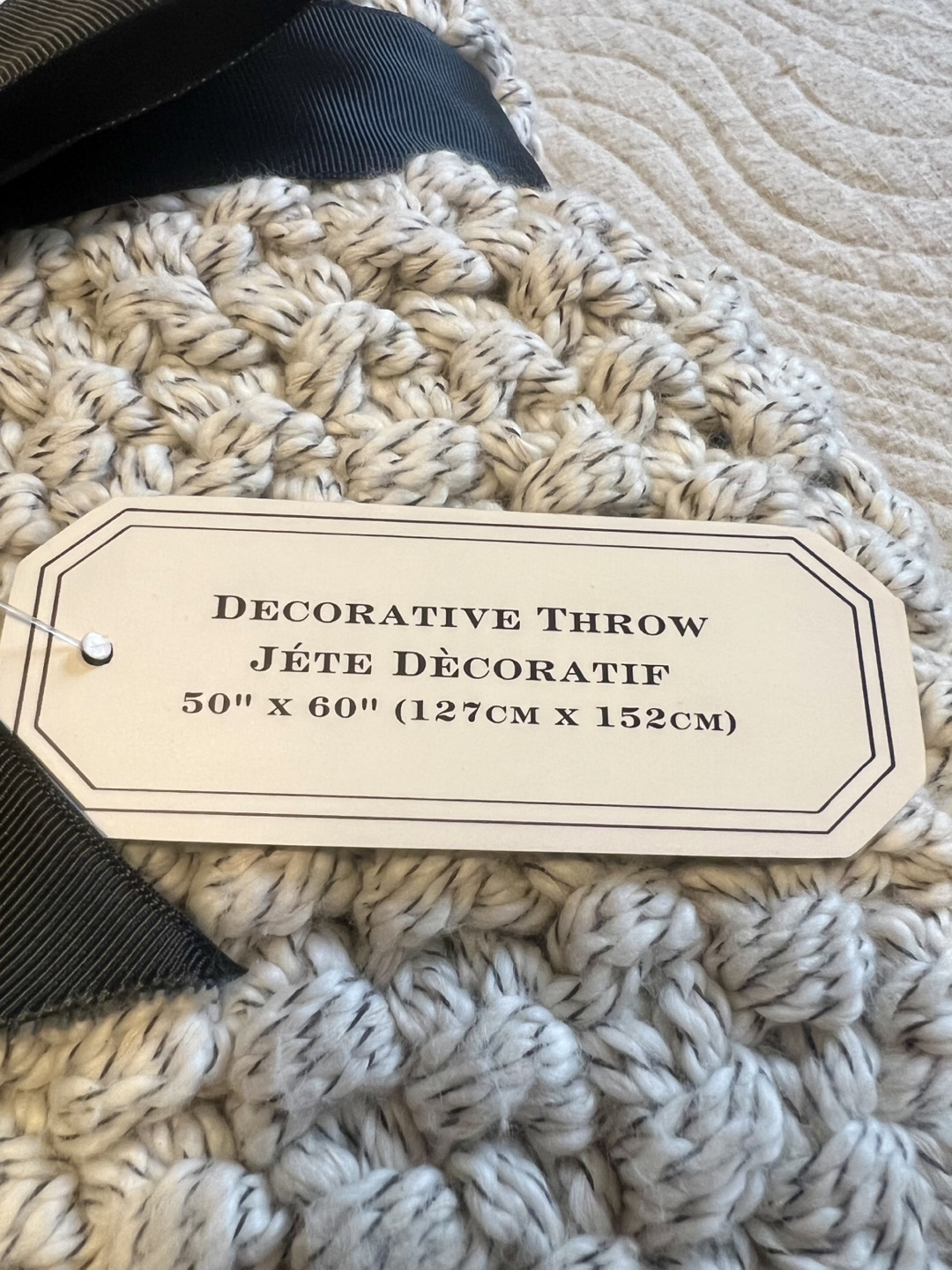 **KNIT THROW BLANKET** - photo 2
