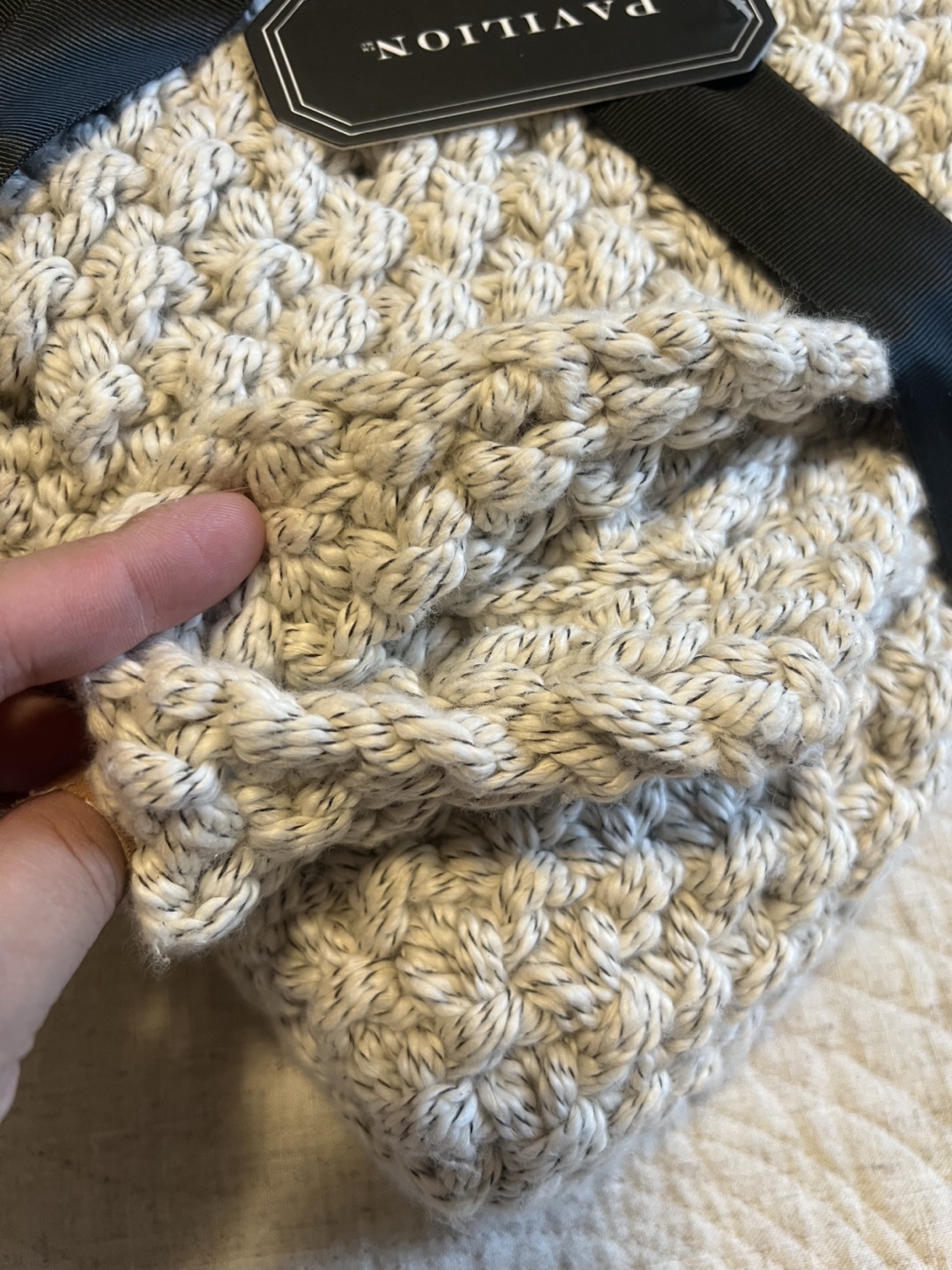 **KNIT THROW BLANKET** - photo 4