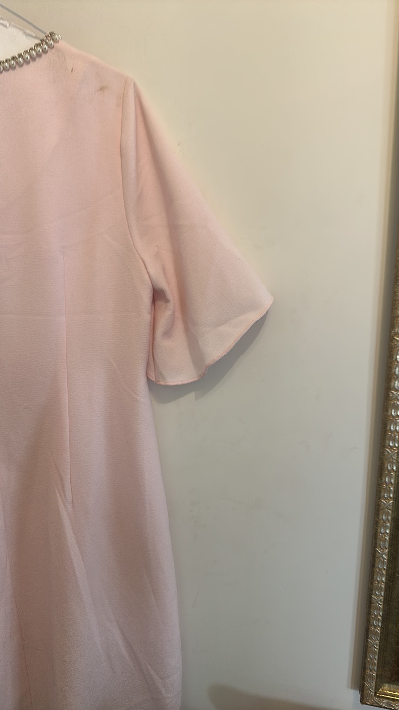 Karl Lagerfeld Paris Pink Pearl Detail Dress - photo 3