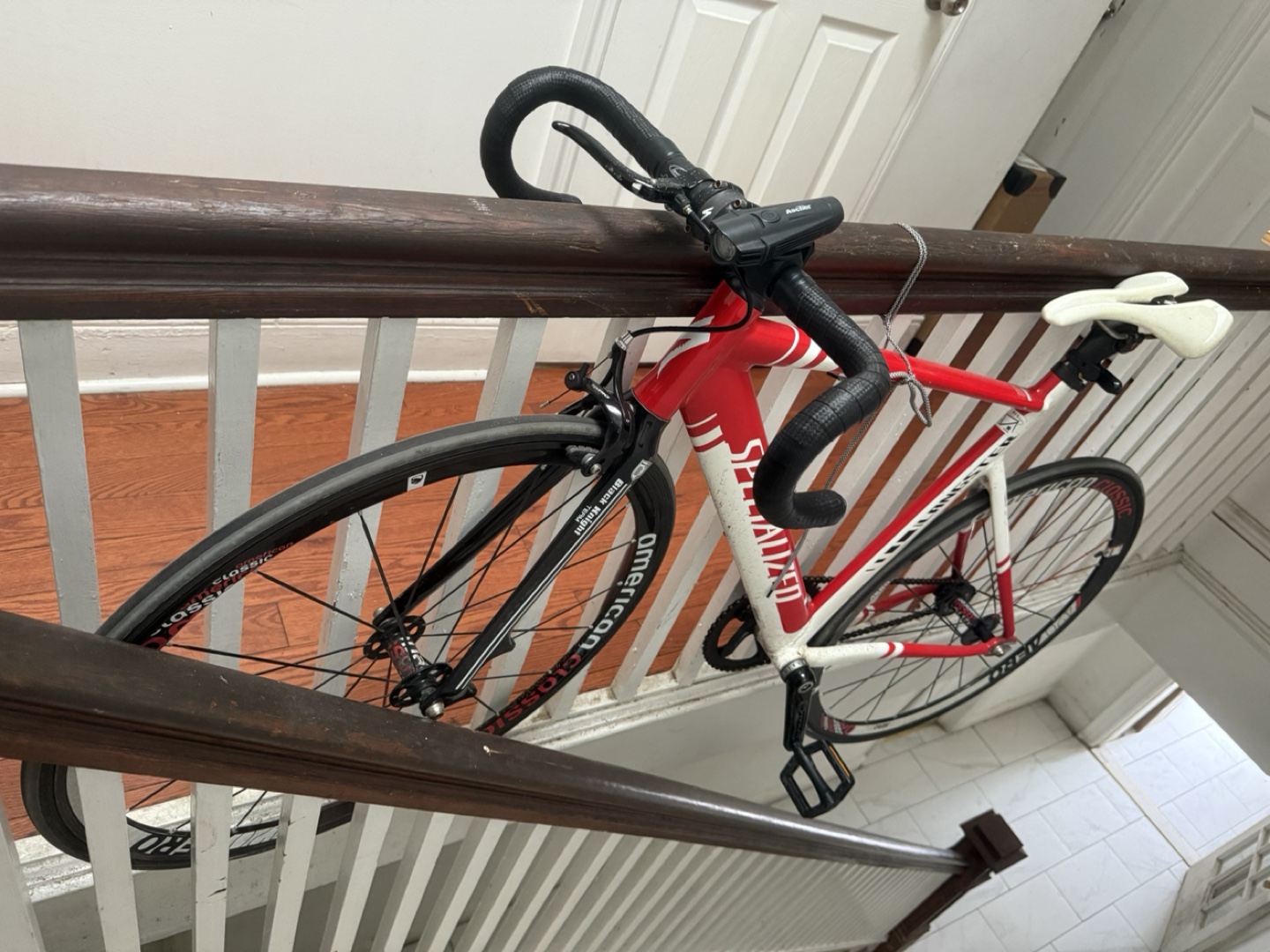 Specialized Red White Track Bike - photo 3