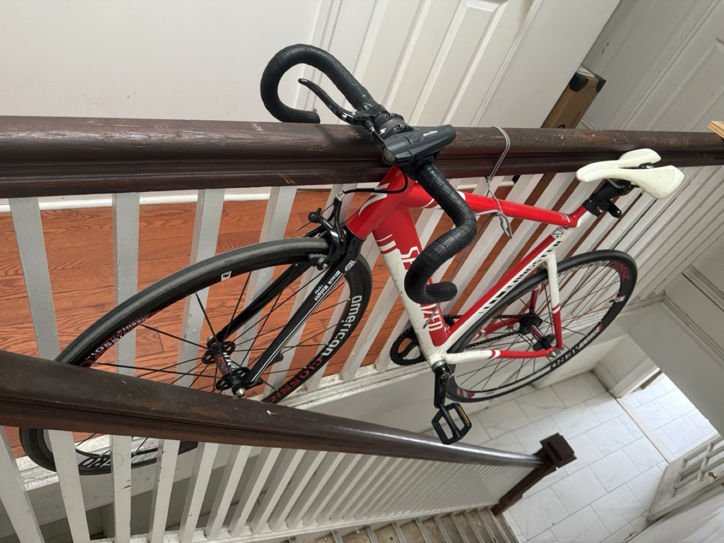 Specialized Red White Track Bike - photo 2