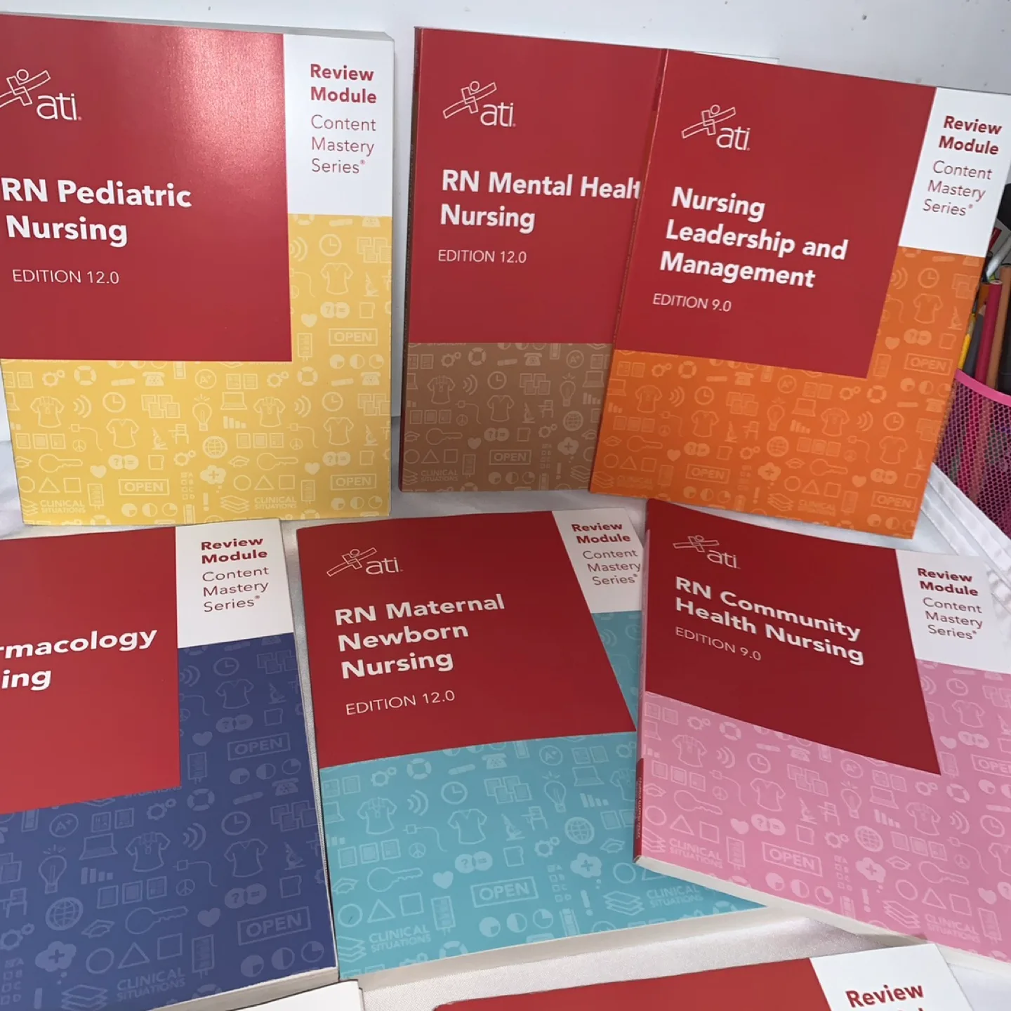 ATI Nursing Review Books Bundle - RN Content Mastery Series image indicator(4)