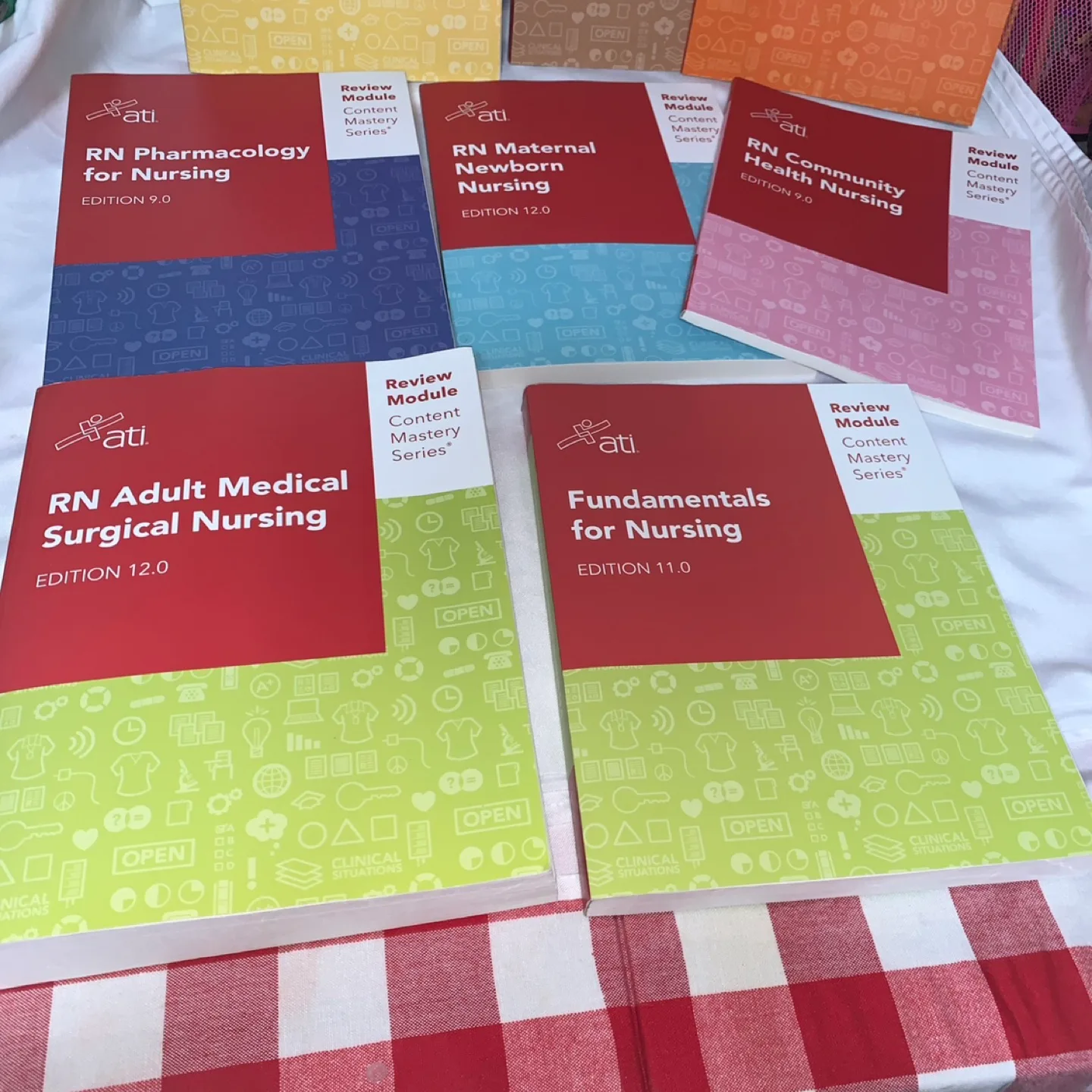 ATI Nursing Review Books Bundle - RN Content Mastery Series image indicator(7)