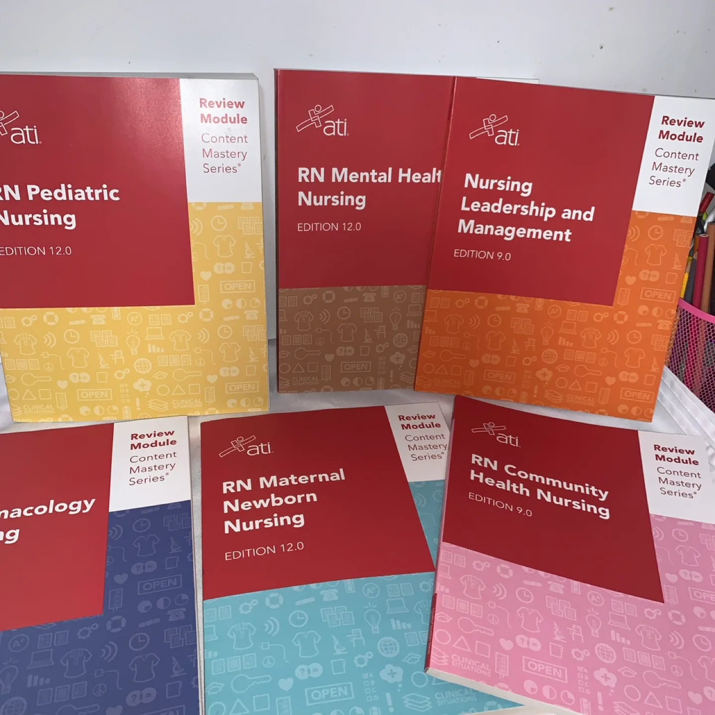 ATI Nursing Review Books Bundle - RN Content Mastery Series image indicator(9)