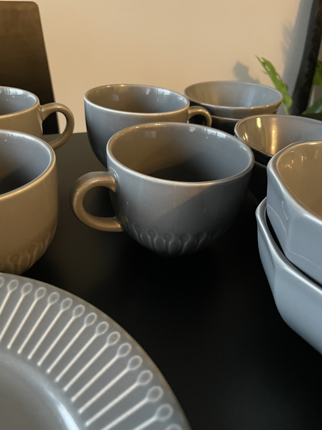 Grey Dinnerware Set - Plates, Bowls & Mugs - photo 4