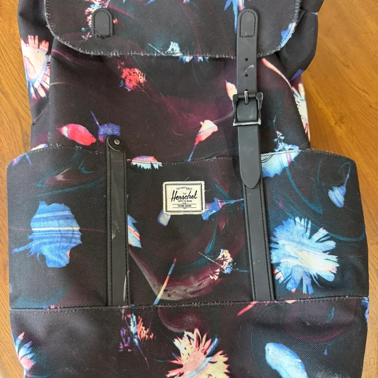 herschel backpack little america floral Summer Black | Made to celebrate the legacy of Andy Warhol Herschel Herschel Little America Mid-Volume