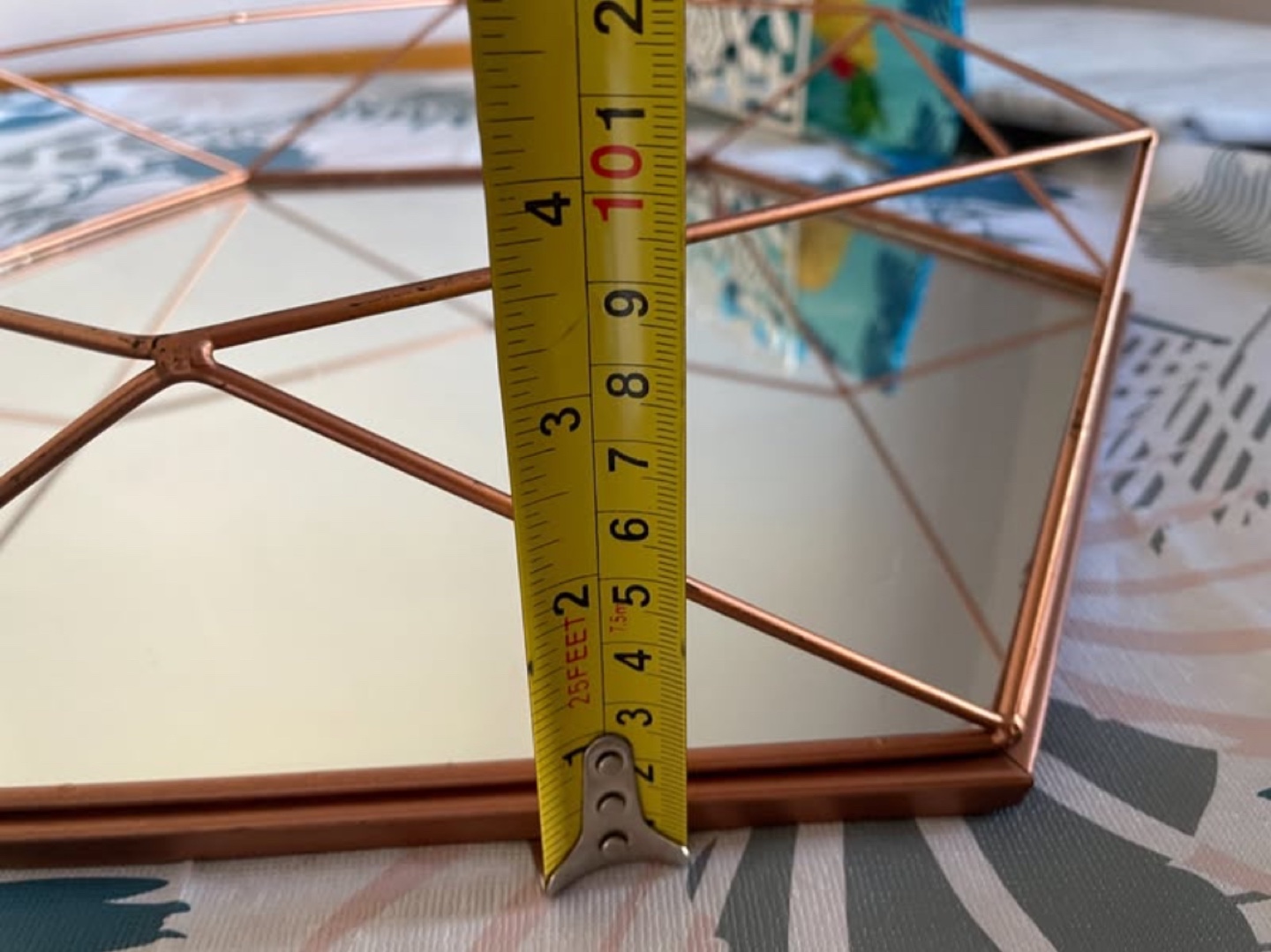 Rose Gold Geometric Mirror - Wall Decor - photo 3