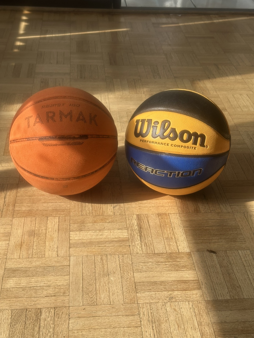 Two Basketballs - Spalding and Wilson - photo 2