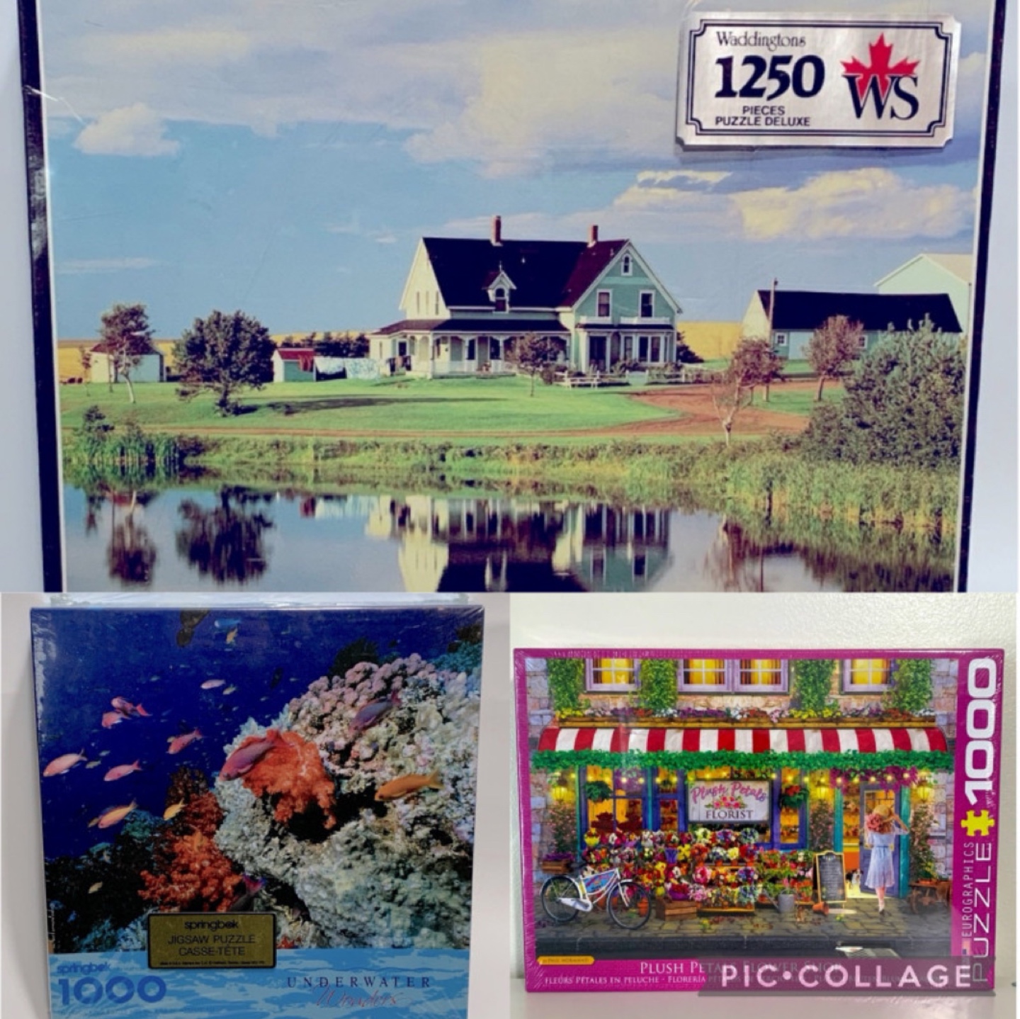 Brand New Sealed Puzzles $15 each