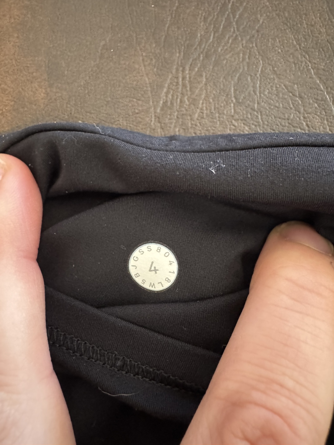 Lululemon Black Leggings Size 4 - photo 3