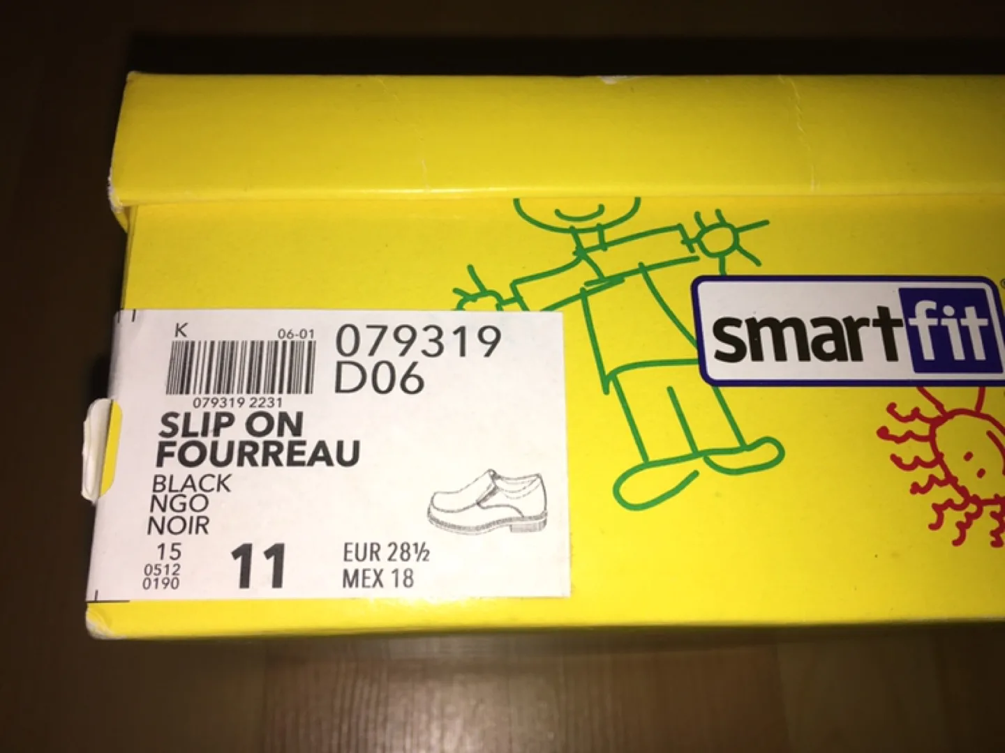 Smartfit Boys' Slip On School Shoes - Size 11 image indicator(2)