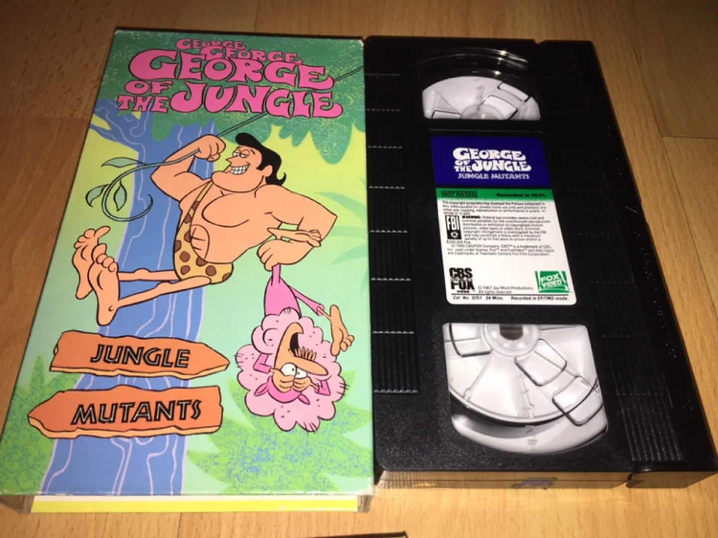 (All 4 for $20) 4 George of the Jungle VHS Tapes image indicator(2)