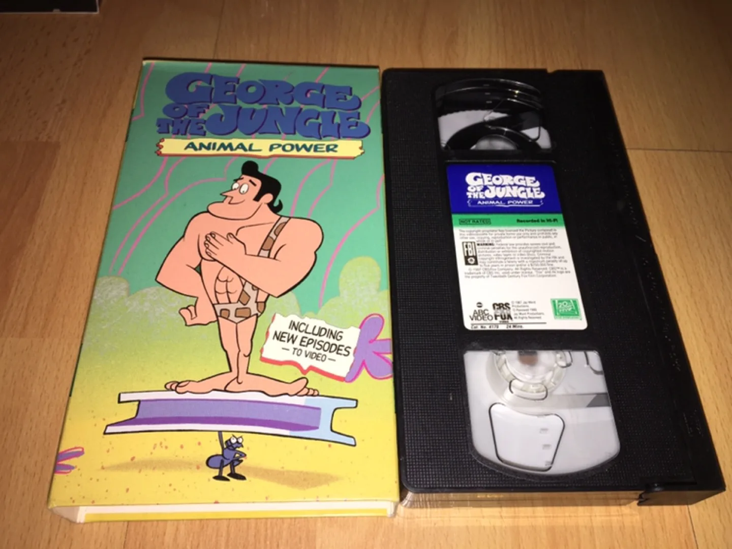 (All 4 for $20) 4 George of the Jungle VHS Tapes image indicator(4)