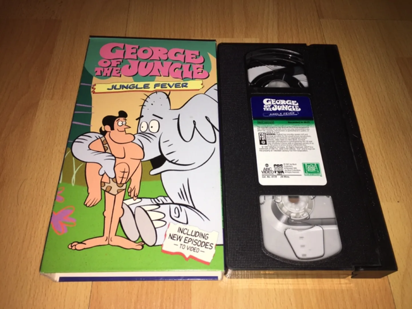 (All 4 for $20) 4 George of the Jungle VHS Tapes image indicator(5)