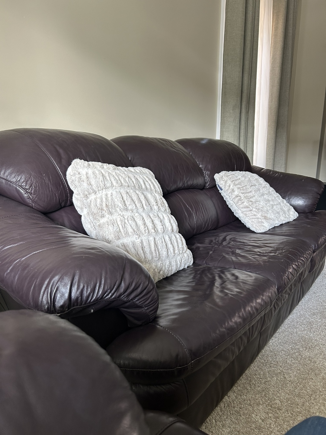 Genuine Leather Sofa & Loveseat Set. Best offer - photo 4