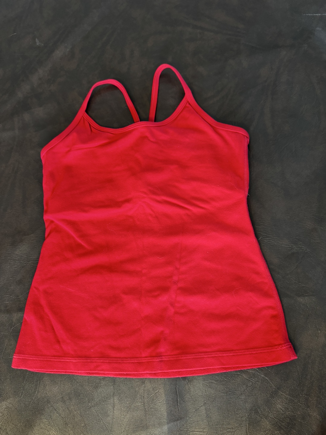 Lululemon Red Tank Top