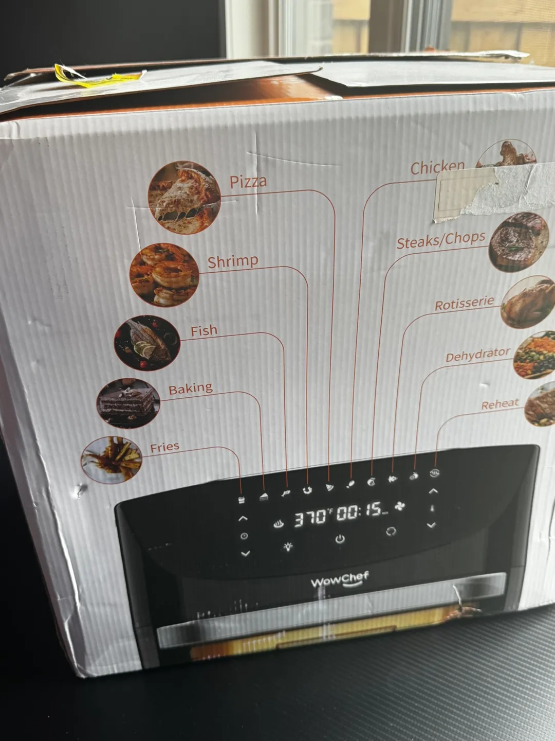 WowChef Air Fryer Oven - Brand New in Box image indicator(5)