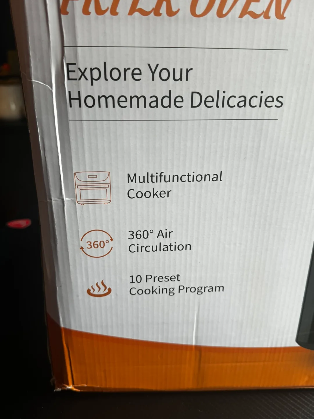 WowChef Air Fryer Oven - Brand New in Box image indicator(6)