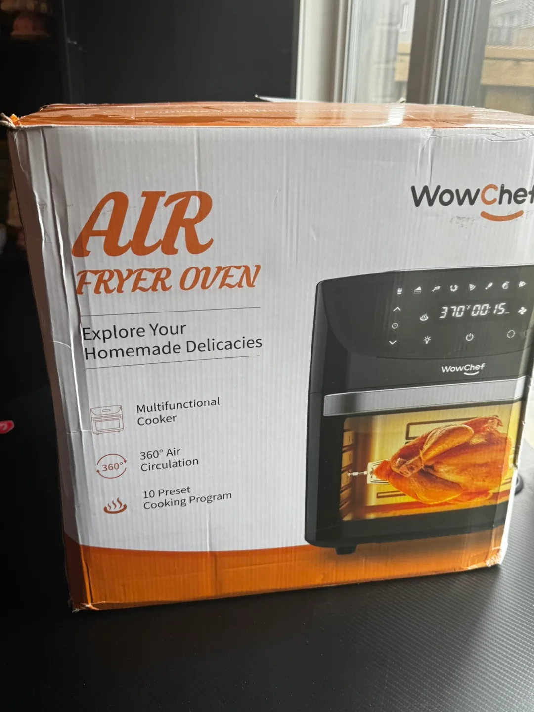 WowChef Air Fryer Oven - Brand New in Box image indicator(2)