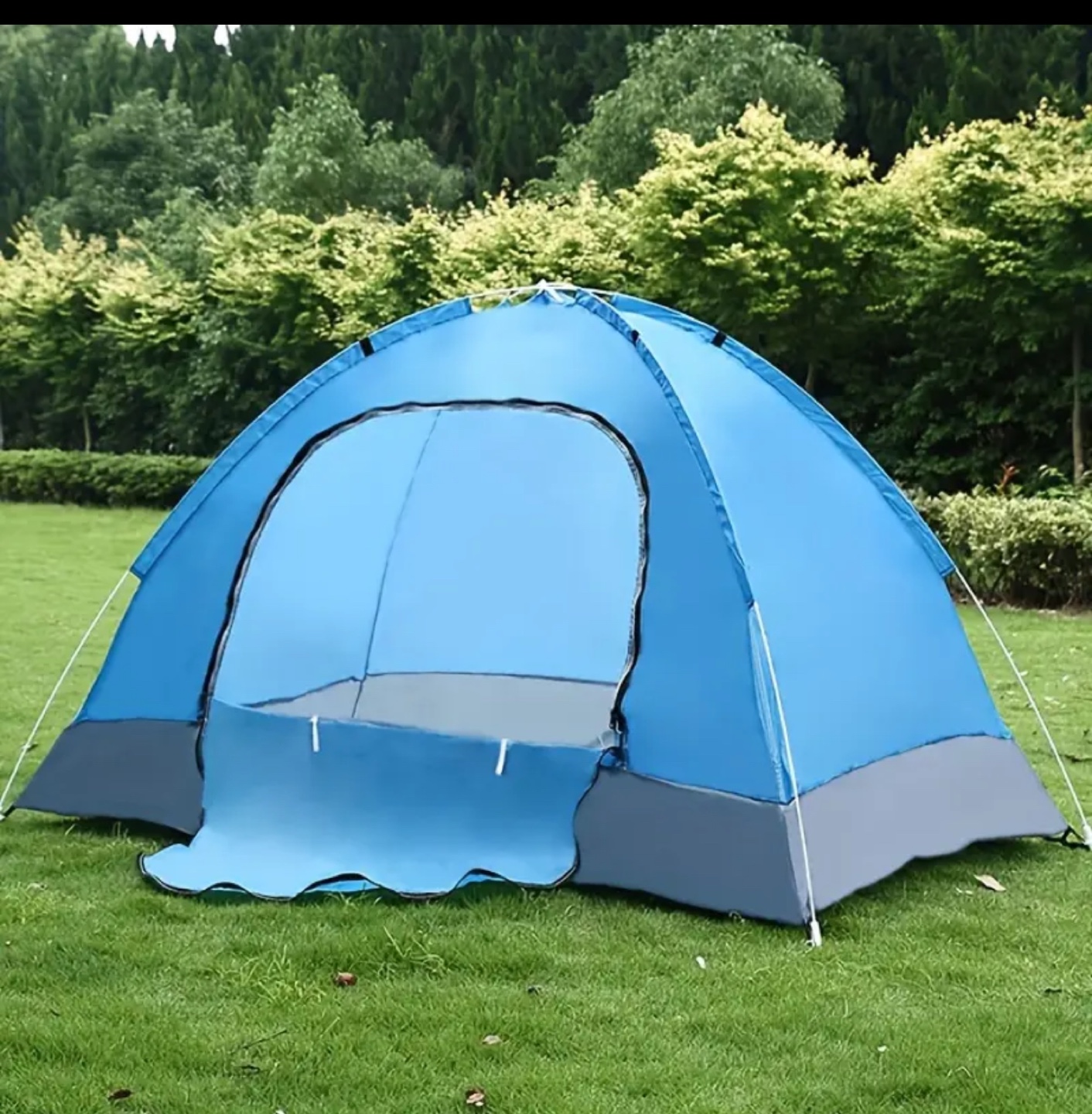 Pop-up Camping Tent - Blue