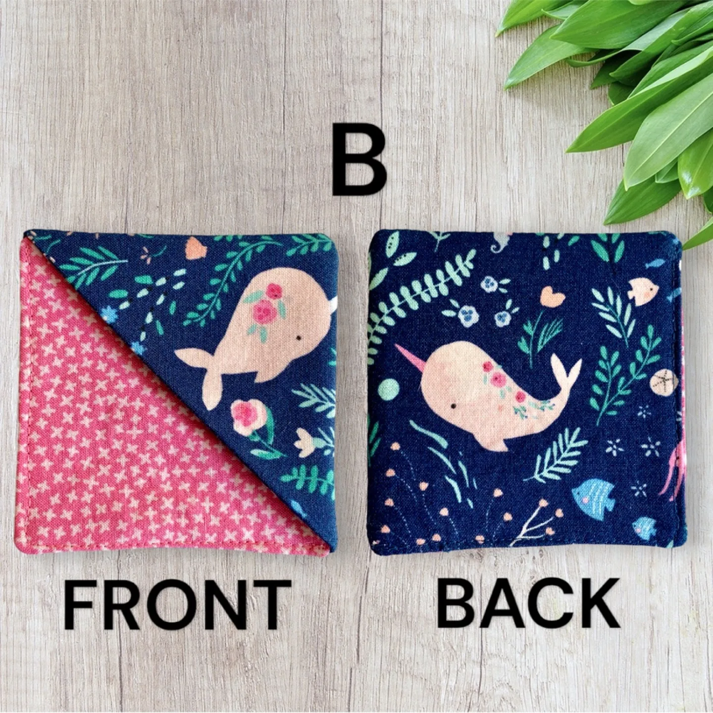 Handmade Fabric Corner Bookmarks image indicator(4)