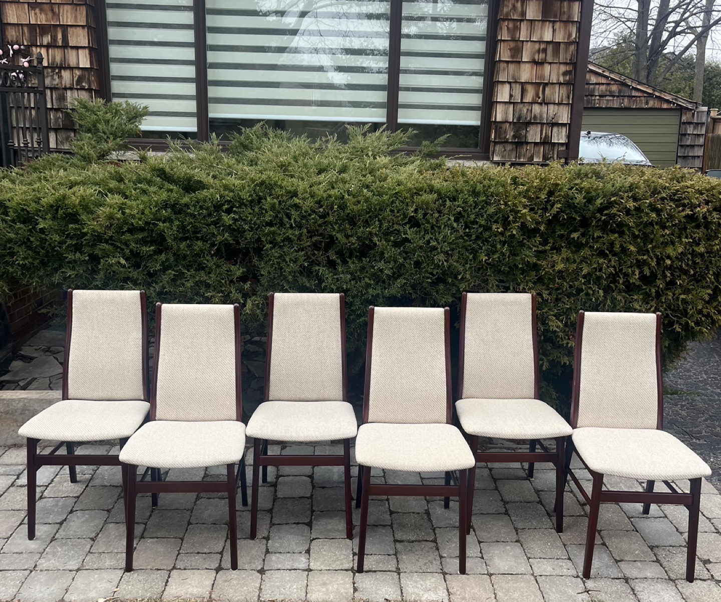 Set of Six Mid-Century Modern Dining Chairs - photo 2