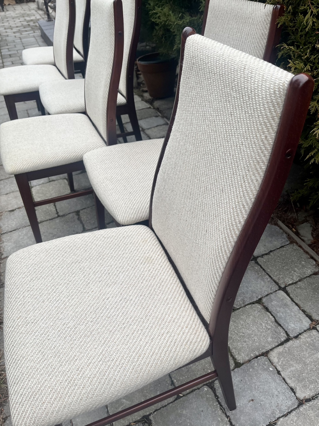 Set of Six Mid-Century Modern Dining Chairs - photo 5