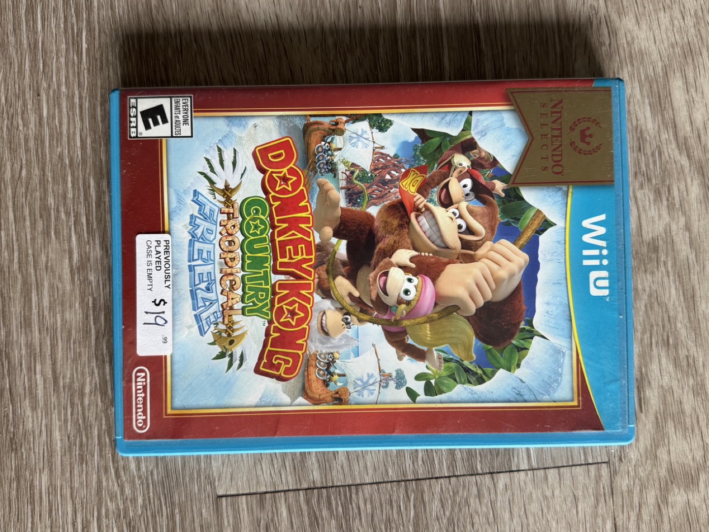 Donkey Kong Country Tropical Freeze Wii U Game