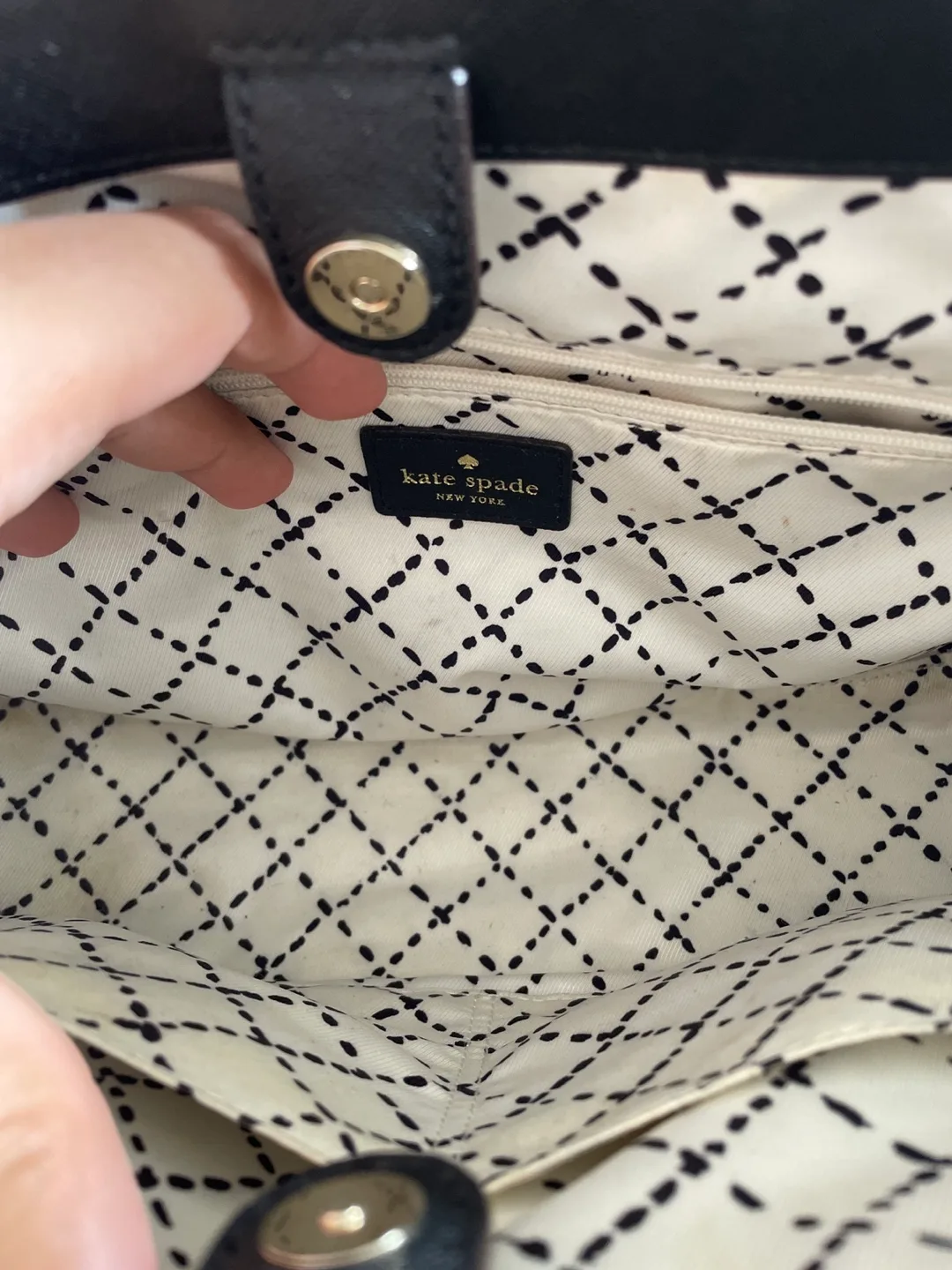 Kate Spade New York Black Handbag image indicator(3)