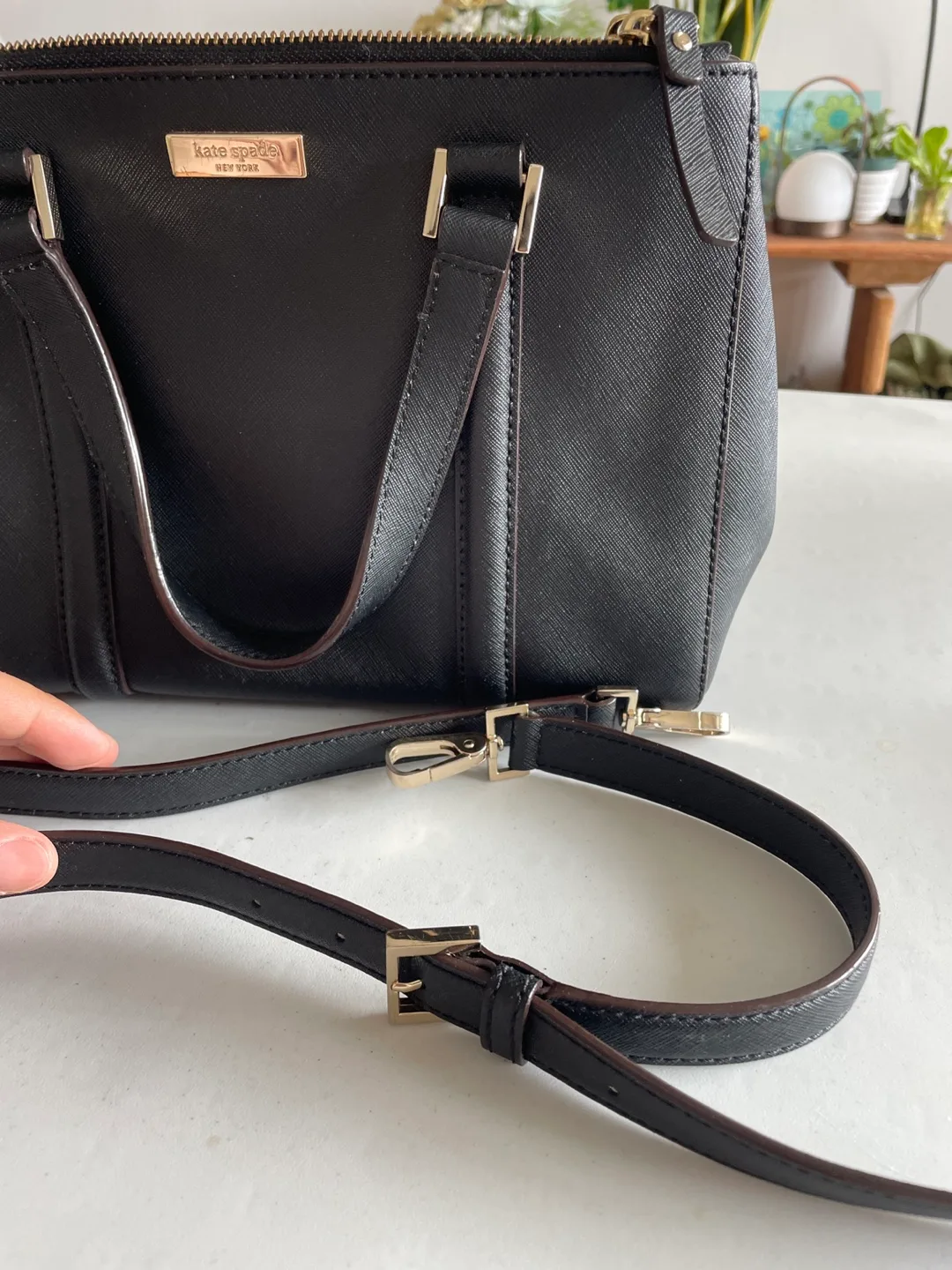 Kate Spade New York Black Handbag image indicator(7)