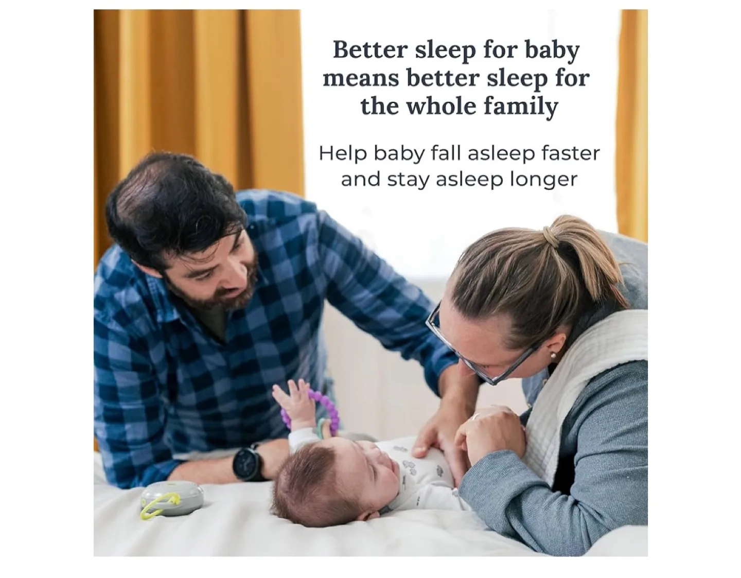 Yogasleep Hushh portable sound machine for baby image indicator(8)